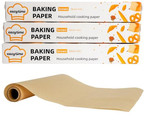 Backpapier Rolle 3er-Pack, 30 cm x 15 m