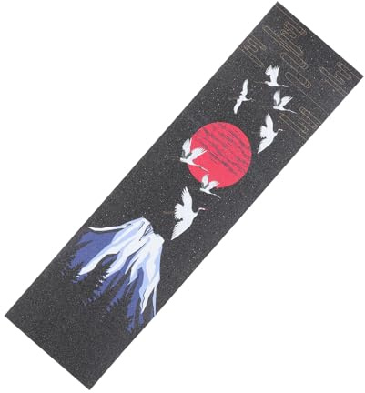 JHKNNK Cinta Antideslizante para Patineta y Longboard, Cinta Adhesiva Resistente al Desgaste, Adecuada para Uso en Exteriores y Transporte Urbano
