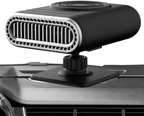 Chauffage Voiture Portable Dégivreur De Vitre De Véhicule 12V À Angle
