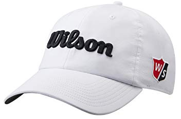 Wilson Jungen Pro Tour Baseball Cap, White/Black, Einheitsgröße EU