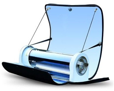 MrMapMax Four solaire portable de 4,5 l - Grande capacité - Réchaud de camping avec thermomètre pour 2 à 3 personnes - Randonnée pédestre - Fête de famille