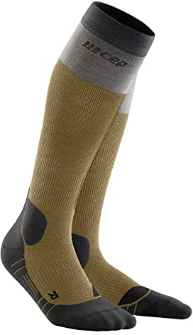 CEP Hiking Light Merino Socks für Damen – Lange Merino-Wandersocken mit Kompression – Atmungsaktive Trekkingsocken & Wandersocken Damen für Wandern & Outdoor