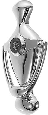 KONTONTY Knocker with Cat's Eye Door Knockers Door Knockers for Front Door Front Door Knocker Brass Door Knocker Door Viewer with Peephole Door Viewer Supply Zinc Alloy Door Knocker Brass