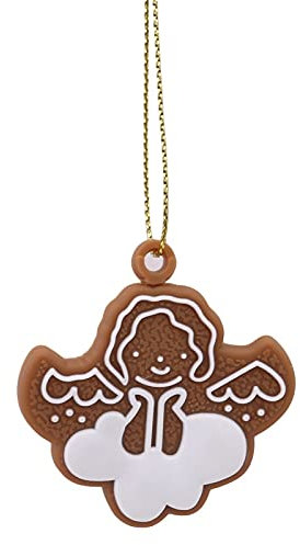 Hängender Garten 11 Teile/Pack Lebkuchen Mann Weihnachtsbaum Wind Bell Glocke Timbre Vogel Angel Hohe Qualität Weihnachtsschmuck Dekoration