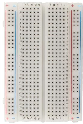 MMOBIEL 1pcs Solderless PCB Breadboard Prototype Circuit Board – 1x400 Point -Compatible with DIY Arduino, Raspberry Pi 2/3 / 4/5 Projects Proto Shield Distribution - Connecting Blocks