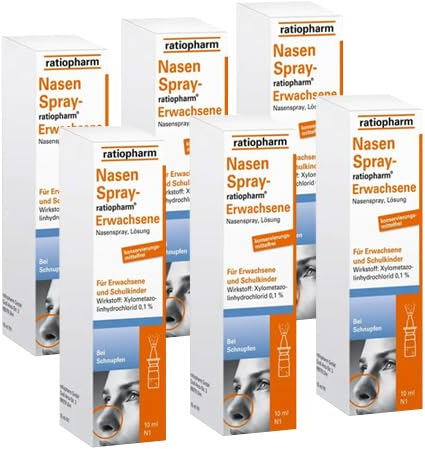 Nasenspray-ratiopharm® Erwachsene (6x 10ml)