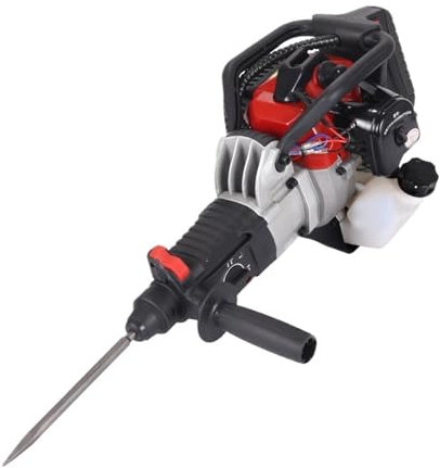 MZZYG Rotary Hammers Concrete Percussion Hammer 1200W Electric Drill Demolition Hammer Gasoline Pickaxe Electric Diamond Head Rock Drilling Machine