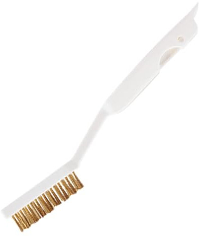 Whnbuij Cooktop Brush,Kitchen Stove Brush Heavy Duty Scrubber with Scraper - Sink Cooktop Cleaning Tool for Burners