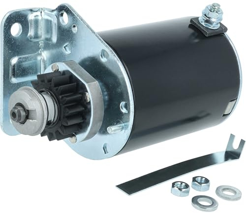 vhbw Démarreur moteur compatible avec John Deere AG L118 22HP | 111H 84-82, 111 85-79 - Starter avec pignon en plastique à 16 dents, 12 V