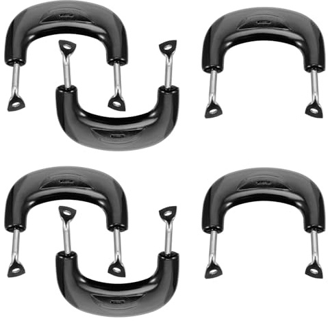 TOYANDONA Reemplazo del Mango Oreja Olla, Asas para Ollas de Acero Inoxidable 6 Piezas, Fácil de Limpiar y Seguro para Cocina
