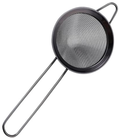 VALICLUD Colino Triangolare in Acciaio Inox per Cocktail, Filtro Residui e Ghiaccio, Scolapasta Pratico da Bar Superficie Lucida, Resistente e Salvaspazio, Adatto per Uso Cucina e Cocktail