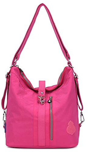 Outreo Borsa a tracolla da donna Borse alla moda Impermeabile Zaini Borse da Viaggio Sport Messenger Bag Borse a buon mercato Mano per Scuola Tablet Nylon