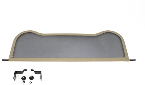 Tief-Tech Windschott für Audi TT 8N (1999-2005) - Beige | Windabweiser | Windblocker | Wind Deflector