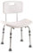 Invacare Cadiz H296 Duschstuhl mit Rückenlehne, Weiß