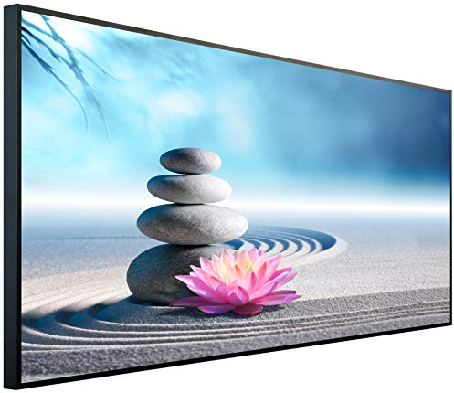 Ecowelle Calentador de Infrarrojos Imagen | 600 vatios | 60x100cm | Calefacción por Infrarrojos