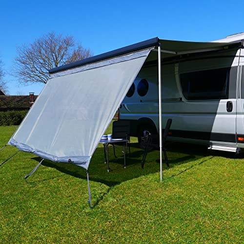 Gear Sun & Rain Blocker - Toldo delantero y laterales, varios tamaños, UPF 50+, 5000 mm de columna de agua, 3 refuerzos de 4,3, 6,2 y 7 mm, ancho