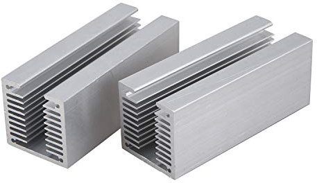 Dasertoe 2 Stück Lüfter/Aluminium-Kühlkörper/To-220 Kühlkörper/To-3P Kühlkörper/3P11 Kühlkörper, 40 x 40–100 mm