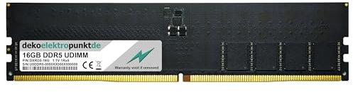 dekoelektropunktde 16Go Mémoire RAM Convient pour GIGABYTE B650 AORUS Elite AX DDR5 UDIMM PC5