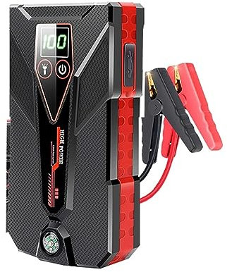 POEMAX Power Bank 12000mAh Jump Starter Caricabatterie Portatile Booster for Auto Dispositivo di Avviamento Automatico 12V Dispositivo di Avviamento Batteria for Auto di Emergenza