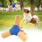 Frisbee Hund, Hundefrisbee Quietschspielzeug, Hundespielzeug Strapazierfähigen Die Neue Trendsportart, Interaktives Hundespielzeug, Plüsch Intelligenzspielzeug, Kauspielzeug für Große Kleine Hundende
