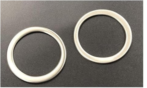 Interruptor ventana eléctrica Para VW Para J&etta MK6 2012-2015 LHD Panel Auxiliar USB Para Coche Caja Cambios Panel Control Elevación Ventana Adhesivo Decorativo(Air Vent Matte 2pcs)