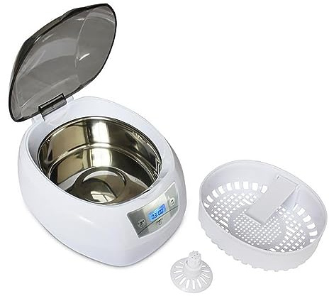 Nettoyeur à ultrasons numérique, machine à ultrasons, outils de nettoyage, machine à laver à ultrasons professionnelle pour lunettes, montres, tétines, prothèses dentaires, fruits, légumes, etc.