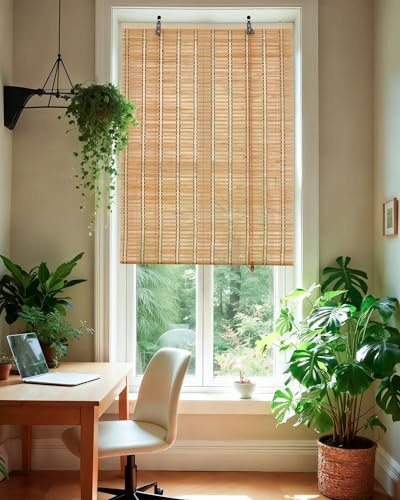 Erfolkerz 60x160cm Bamboo Blinds Bamboo Roller Blinds Bamboo Roman Blinds