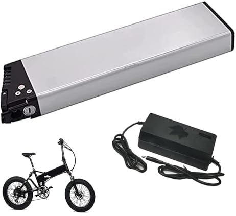 HJGHY 48v 7.5ah, Batería de 36V 48V, batería de 36V 10Ah 12Ah para Bicicleta Plegable, Paquete de baterías de Litio de 48V 7.5Ah 9Ah para Motor de Bicicleta eléctrica y Scooter.