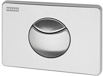 Franke GmbH KWC - Piastra di comando per cassetta di scarico da incasso a parete, elemento di installazione AQUAFIX, colore: acciaio INOX