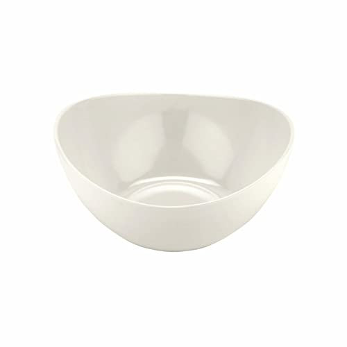 Get B-115-AW Large Melamine Serving Bowl, 4 Quart, American White