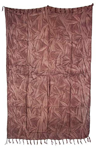 Sarong Pareo IV braun/große Auswahl schönste Farben/Wickelrock Strandtuch Sauna-Tuch Wickelkleid Schal Wickeltuch Bademode Freizeitmode Sommermode/aus 100% Viskose