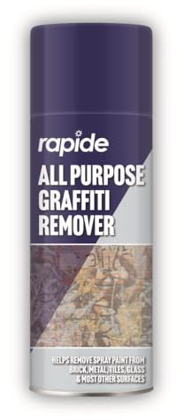 Classic Signature - 1 x Graffiti Stain Remover Spray Paint 200ml Powerful Stain Cleaner Aerosol Removes Ink