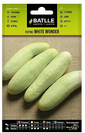 Semillas Batlle Pepino White Wonder