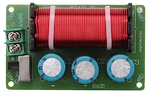 Pcwncvxa 1 Piece Divider Speaker Crossover Subwoofer Crossover Subwoofer Frequency Crossover Filter, 500314721