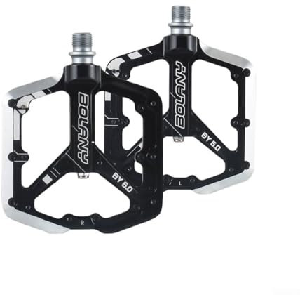 Mountainbike-Pedale aus Aluminiumlegierung, 3 Kugellager, rutschfeste, hochfeste MTB-Pedale, flache Fahrradteile für Mountain/Rennrad