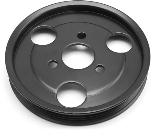 Hoypeyfiy 1372740 Power Steering Pump Pulley, Replacement for Ford Transit Mk7 2.2 TDCI 2006-2013 Replacement for Peugeot Boxer 2.2 HDI 2006-2022, Replaces 6C1Q-3A733-AA