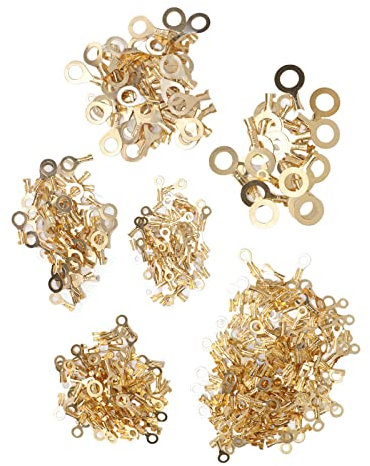 540 PZ Assortimento di Capicorda B Set Capicorda per Cavi Elettrici con Scatola di Immagazzinaggio Terminale M3 M4 M5 M6 M8 M10 Assortimento di CapicordaB Capocorda BCapi