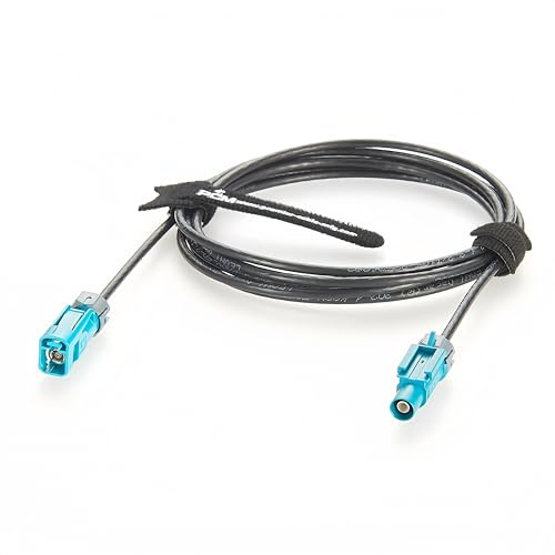 Rosenberger - Cavo coassiale RF impermeabile IP67 FAKRA connettore Z maschio a femmina, cavo di prolunga 59Z176-C01-Z a 59Z163-003-Z per telecamere FPD-Link III/GMSL2 estensione radio (2 m)