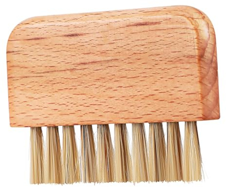 Gatuida Cepillo de Uñas para Limpieza Profunda Mango de Madera y Cerdas Rígidas Reutilizable y Amigable la Adecuado para Cuidado de Uñas y Pedicura