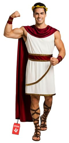 Morph Disfraz Dios Griego Hombre, Disfraz Mitologia Halloween Hombre, M