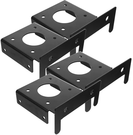 4pcs U Shaped Post Anchor Stainless Steel Deck Bracket