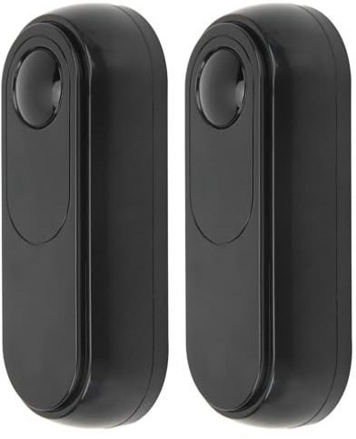BSTCAR Sensor de haz de puerta infrarrojo inalámbrico, sistema de alarma de seguridad para apertura automática de puertas correderas