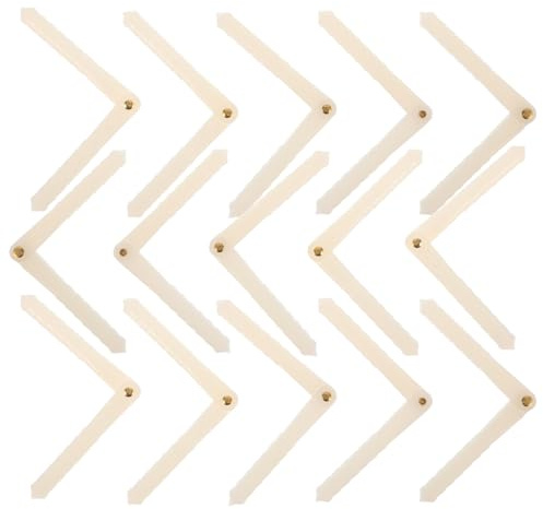 GALPADA 20 Pezzi Cerniere a Perno in Plastica per Aeromodelli Rc, Cerniera Perno Fai da Te, Riparazione e Utilizzo Esterno, Compatibile Modellini in Plastica