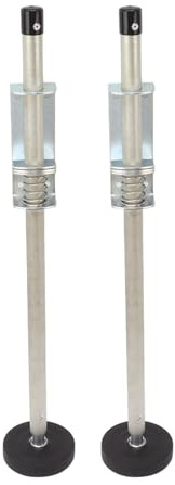 Niveau d'échelle réglable avec design antidérapant, pieds d'échelle amovibles pour maintien sûr et stable, 2 pieds de nivellement d'échelle de 60 cm pour une plate-forme