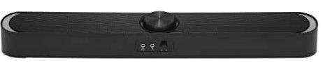DLOETT Barre de Haut-Parleur Alimentée par USB Haut-parleurs d'ordinateur Portables Prise Audio Micro 3,5 mm Haut-Parleur de Barre de Son Filaire pour PC Tablette Ordinateur Portable (Couleur :