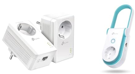 TP-Link Powerline Adapter Set TL-PA7017P KIT(1000Mbit/s & RE365 AC1200 WLAN Repeater (1200 Mbit/s