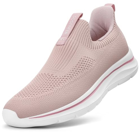Sosenfer Slip ins Chaussures Femmes Slip on Baskets Confortable Walking Chaussures de loisirs-FENSE-39