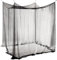 ACTOYS Mückennetz Bett XXL, Moskitonetz Reise Outdoor, Moskitonetz Doppelbett Einzelbett, Betthimmel Rechteckig, Mosquito Net Bed, Himmelbett Vorhänge Terrasse (Schwarz: 2 Türen, 220x200x200cm)
