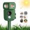 Répulsif pour chat, répulsif solaire pour pigeons, répulsif pour rongeurs à ultrasons, phare analogique, IP44 imperméable pour chats, chiens, pigeons, rats et renards