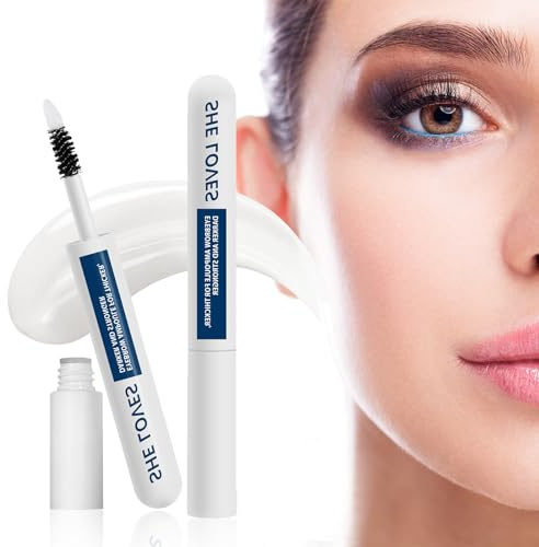 Sérum Crece de Cejas 3.5ML, Suero para Cuidado Cejas, Repoblador y Densificador, Pestañas Más Largas Y Voluminosas, Fuertes, DiseñO de Cabezal Cepillo Dual